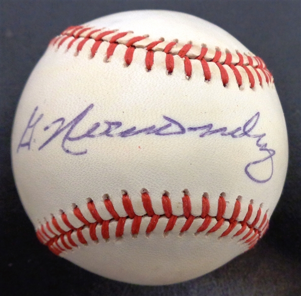 Willie Hernandez Autographed Baseball