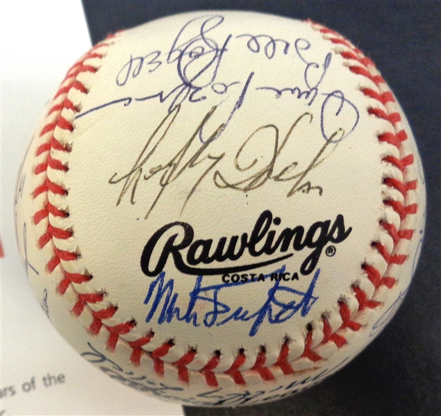 Detroit Tigers Greats & Stars Ball Signed by 20