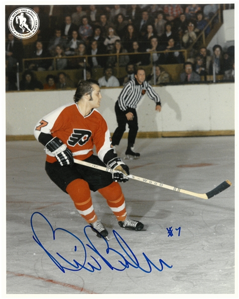 Bill Barber Autographed 8x10 Photo