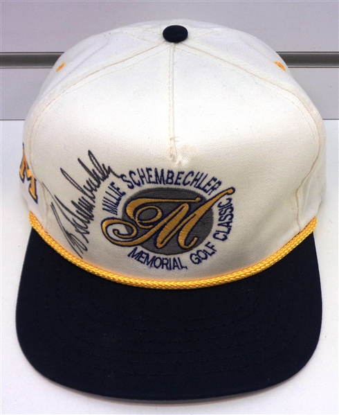 Bo Schembechler Autographed Golf Outing Hat