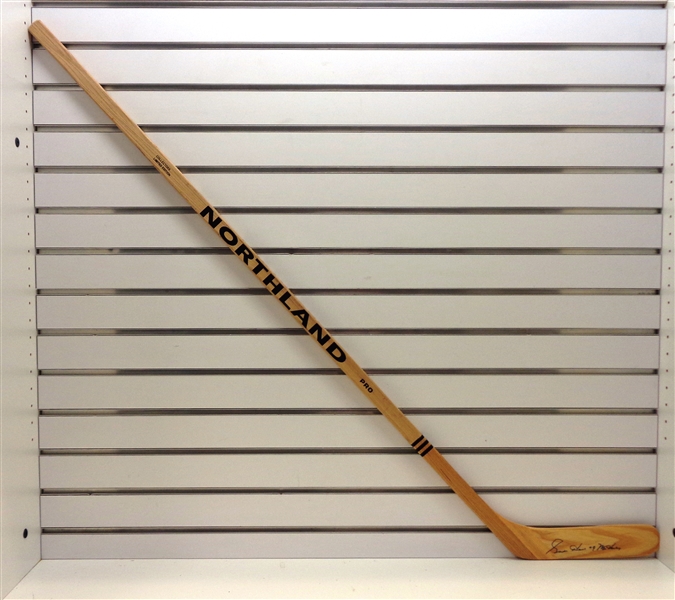 Gordie Howe Autographed Northland Stick w/ Mr Hockey