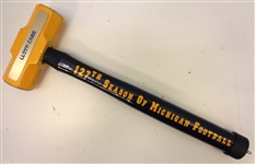 2006 Michigan Football Coach Carrs Personal 5# Sledge Hammer (Carr Collection)