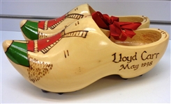 Holland Clogs Gifted to Coach Carr in 1998 (Carr Collection)
