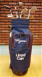 Lloyd Carrs Personal Golf Bag and Clubs (Carr Collection)