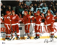 Russian 5 Autographed 11x14 Photo