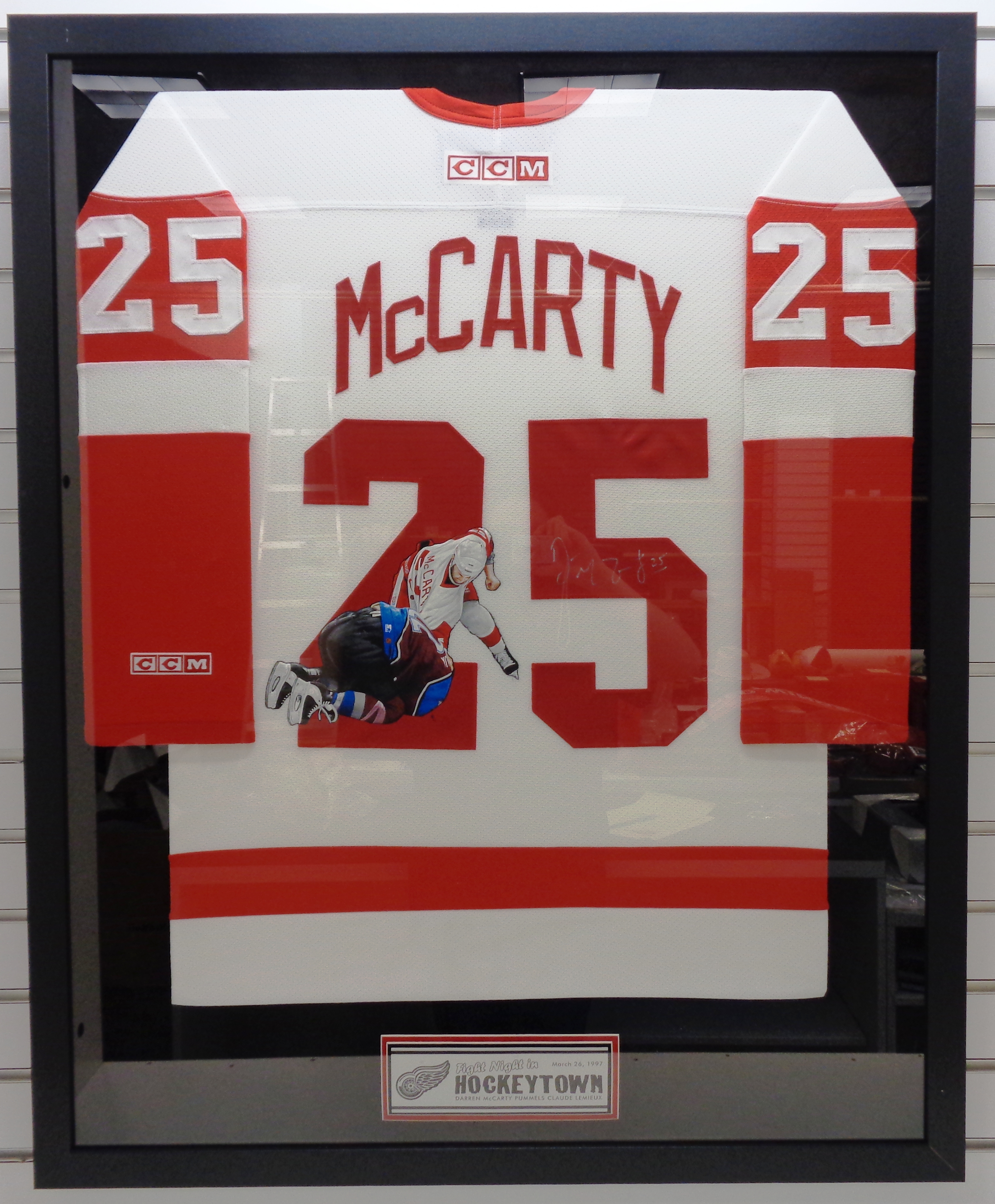Logo7, Other, Utographed 25 Darren Mccarty Jersey