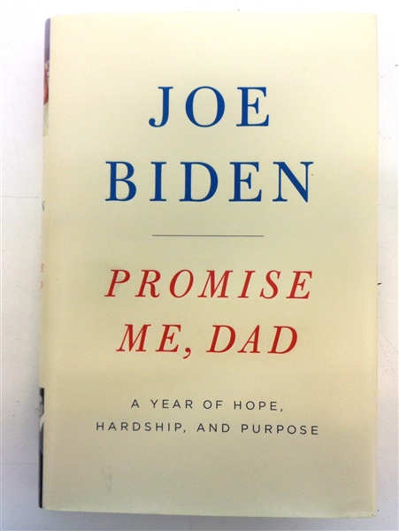 Joe Biden Autographed "Promise Me, Dad" Book