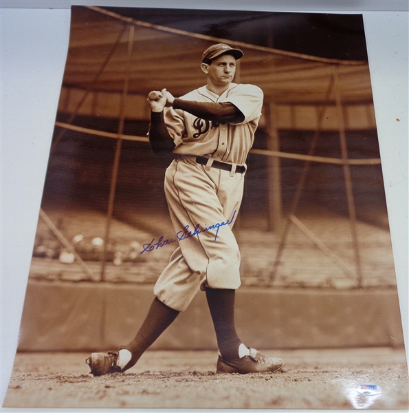 Charlie Gehringer Autographed 16x20 Photo