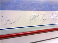 500 Goal Scorers Autographed Framed Poster (Pick up only)
