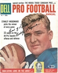 Bobby Layne Autographed Magazine Cover