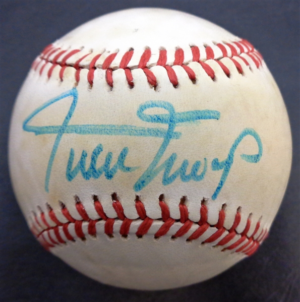 Willie Mays Autographed Baseball