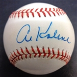 Al Kaline Autographed Baseball