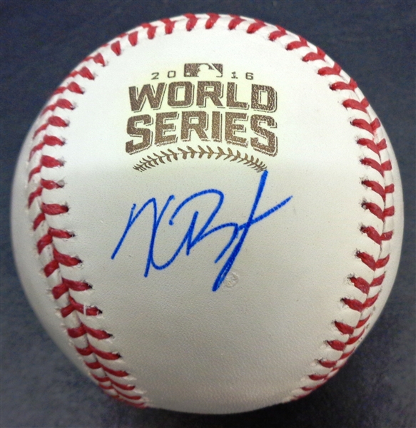 Kris Bryant Autographed 2016 World Series Baseball