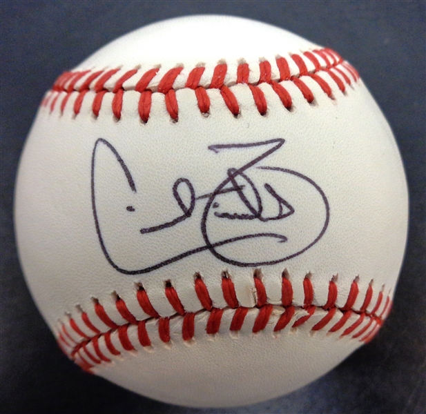 Cecil Fielder Autographed Baseball