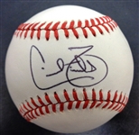 Cecil Fielder Autographed Baseball