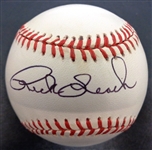 Rick Leach Autographed Baseball