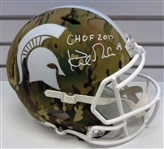 Kirk Gibson Autographed MSU Camo Full Size Helmet