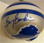 Barry Sanders Autographed Mini Helmet