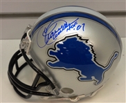 Charlie Sanders Autographed Mini Helmet