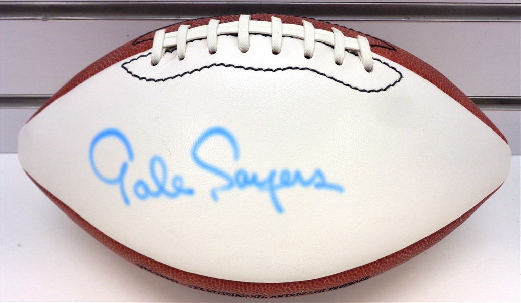 Gale Sayers Autographed Football