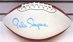 Gale Sayers Autographed Football