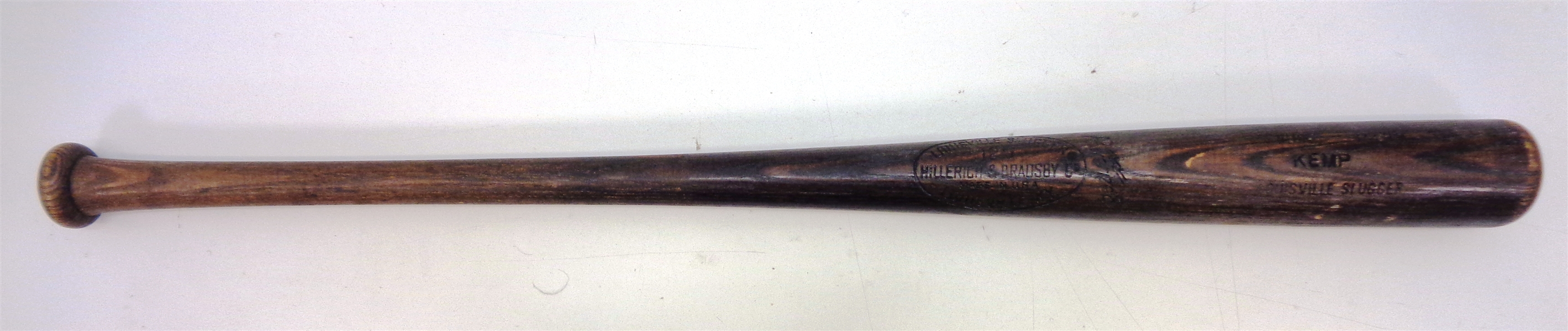 Steve Kemp Game Used Bat