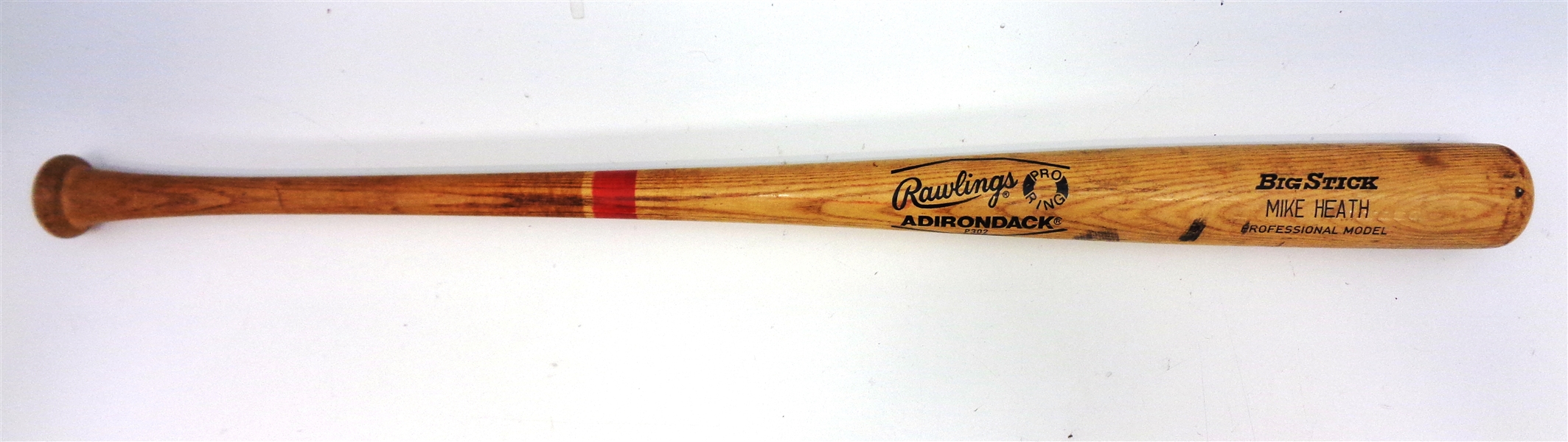 Mike Heath Game Used Bat
