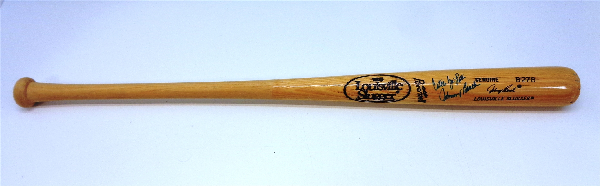 Johnny Bench Autographed Louisville Slugger Bat w "Catch Ya Later"