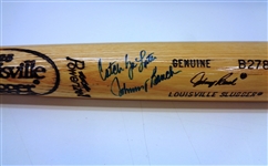 Johnny Bench Autographed Louisville Slugger Bat w Catch Ya Later