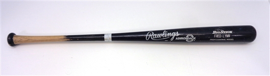 Fred Lynn Game Used Rawlings Bat