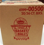 1990/91 Fleer Basketball Unopened Wax Case