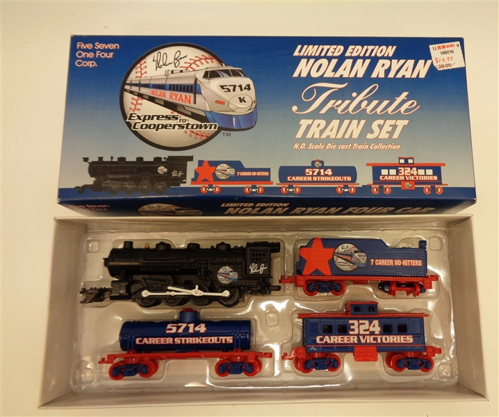 Nolan Ryan Train Set
