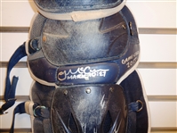 James McCann Game Used & Autographed 2015 Shin Guards
