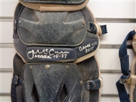 James McCann Game Used & Autographed 2015 Shin Guards