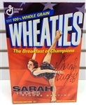 Sarah Hughes Autographed Wheaties Box