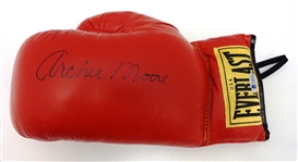 Archie Moore Autographed Boxing Glove
