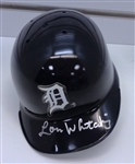 Lou Whitaker Autographed Mini Helmet