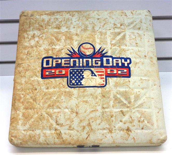 Detroit Tigers 2002 Opening Day Base