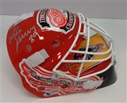 Mike Vernon Autographed 1997 Cup Mini Mask