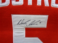 Nick Lidstrom Autographed 24x27 Wool Banner