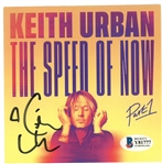 Keith Urban Autographed CD Cover