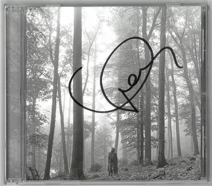 Taylor Swift Autographed CD Cover
