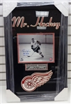 Gordie Howe Autographed Framed 8x10 Photo