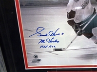 Gordie Howe Autographed Framed 8x10 Photo
