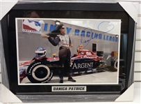 Danica Patrick Autographed Framed Photo (Pick up only)