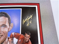 Bill Gadsby Autographed Matted 11x14 Litho