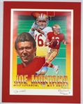 Joe Montana Autographed Matted Litho