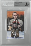 Emile Cat Francis Autographed Legends of Hockey Card