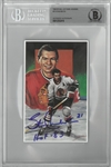 Stan Mikita Autographed Legends of Hockey Card