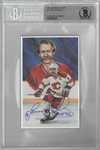 Lanny McDonald Autographed Legends of Hockey Card
